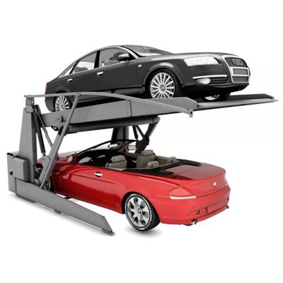 Tveggja hæða lágt loft bílskúr Bílastæðalyfta